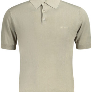 GUESS JEANS MEN'S GREEN SWEATER