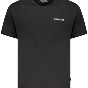 GUESS JEANS MEN'S SHORT-SLEEVED T-SHIRT BLACK