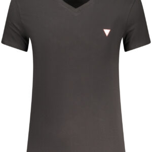 GUESS JEANS MEN'S SHORT-SLEEVED T-SHIRT BLACK