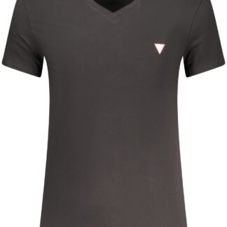 GUESS JEANS MEN'S SHORT-SLEEVED T-SHIRT BLACK