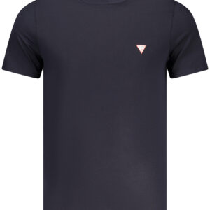 GUESS JEANS MEN'S SHORT-SLEEVED T-SHIRT BLUE