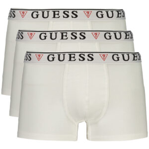 GUESS JEANS MEN'S WHITE BOXER