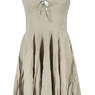 GUESS JEANS SHORT DRESS WOMEN GREEN