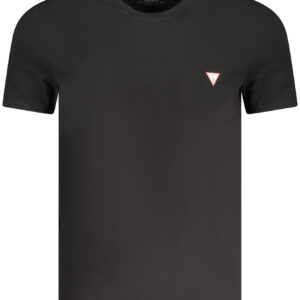GUESS JEANS SHORT SLEEVE T-SHIRT MEN BLACK
