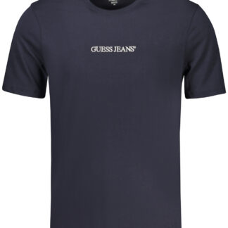 GUESS JEANS SHORT SLEEVE T-SHIRT MEN BLUE