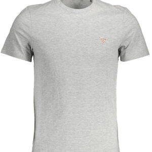 GUESS JEANS SHORT SLEEVE T-SHIRT MEN GREY