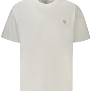 GUESS JEANS SHORT SLEEVE T-SHIRT MEN WHITE