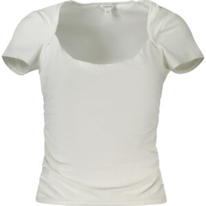 GUESS JEANS SHORT SLEEVE T-SHIRT WOMEN WHITE