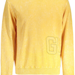GUESS JEANS SWEATSHIRT WITHOUT ZIP MEN YELLOW