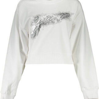 GUESS JEANS SWEATSHIRT WITHOUT ZIP WOMAN WHITE