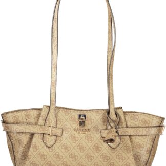 GUESS JEANS WOMEN'S BEIGE BAG
