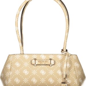 GUESS JEANS WOMEN'S BEIGE BAG