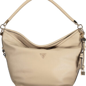 GUESS JEANS WOMEN'S BEIGE BAG
