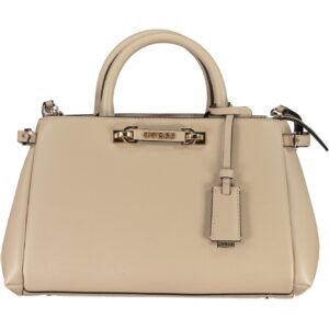 GUESS JEANS WOMEN'S BEIGE BAG