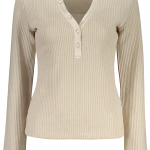 GUESS JEANS WOMEN'S BEIGE SWEATER