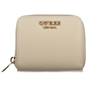 GUESS JEANS WOMEN'S BEIGE WALLET