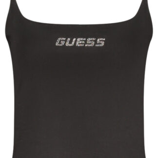 GUESS JEANS WOMEN'S BLACK TANK TOP