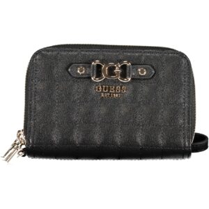 GUESS JEANS WOMEN'S BLACK WALLET