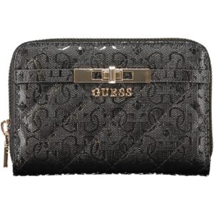 GUESS JEANS WOMEN'S BLACK WALLET