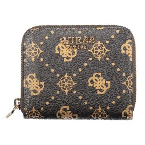 GUESS JEANS WOMEN'S BROWN WALLET