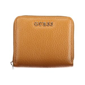 GUESS JEANS WOMEN'S BROWN WALLET