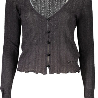 GUESS JEANS WOMEN'S GRAY CARDIGAN