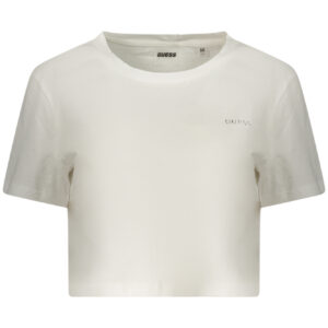 GUESS JEANS WOMEN'S SHORT-SLEEVE T-SHIRT WHITE