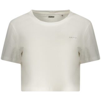 GUESS JEANS WOMEN'S SHORT-SLEEVE T-SHIRT WHITE