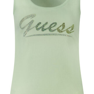 GUESS JEANS WOMEN'S TANK TOP GREEN