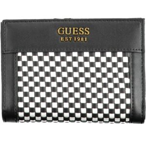 GUESS JEANS WOMEN'S WALLET BLACK