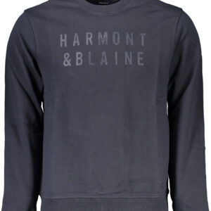 HARMONT & BLAINE MEN'S BLUE ZIPLESS SWEATSHIRT