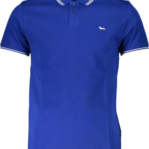 HARMONT & BLAINE MEN'S SHORT SLEEVED POLO SHIRT BLUE