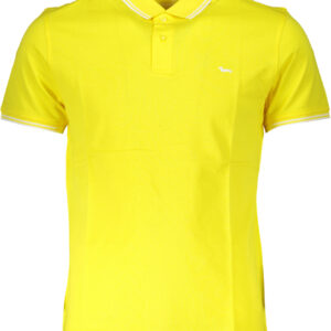 HARMONT & BLAINE YELLOW MEN'S SHORT SLEEVED POLO SHIRT