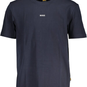 HUGO BOSS MEN'S SHORT SLEEVE T-SHIRT BLUE