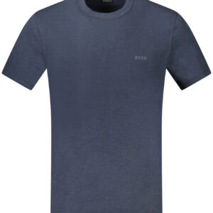 HUGO BOSS MEN'S SHORT SLEEVE T-SHIRT BLUE