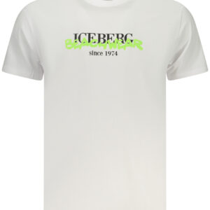 ICEBERG MEN'S SHORT-SLEEVED T-SHIRT WHITE