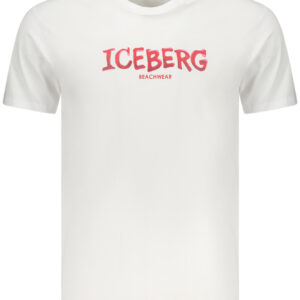 ICEBERG MEN'S SHORT-SLEEVED T-SHIRT WHITE