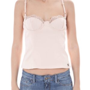 JOHN GALLIANO TOP WOMAN PINK