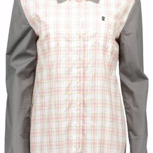 JOHN GALLIANO WOMEN'S LONG SLEEVE SHIRT GRAY