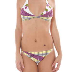 JOHN GALLIANO WOMEN'S MULTICOLOR BIKINI SWIMSUIT