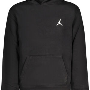 JORDAN KIDS' BLACK ZIP-UP SWEATSHIRT