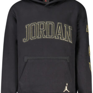 JORDAN MEN'S BLACK ZIP-UP SWEATSHIRT