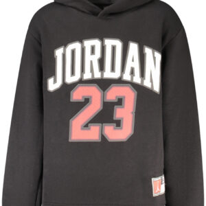 JORDAN MEN'S BLACK ZIP-UP SWEATSHIRT