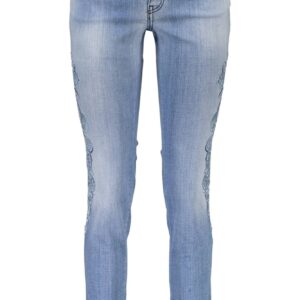 JUST CAVALLI JEANS DENIM WOMAN LIGHT BLUE