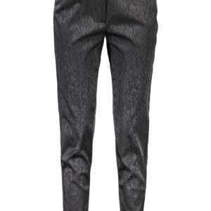 JUST CAVALLI WOMEN'S BLACK TROUSERS