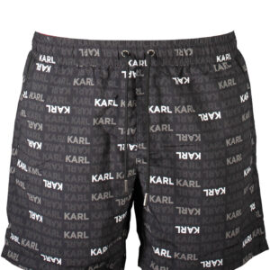 KARL LAGERFELD BEACHWEAR BLACK MEN'S UNDERWEAR