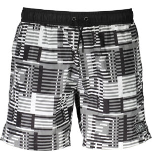 KARL LAGERFELD BEACHWEAR COSTUME PARTS UNDER MAN BLACK