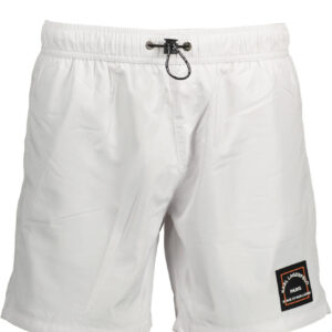 KARL LAGERFELD BEACHWEAR SWIMSUIT BOTTOM MEN WHITE