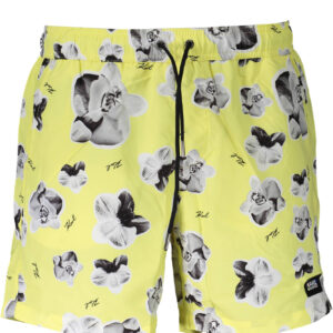 KARL LAGERFELD BEACHWEAR SWIMSUIT BOTTOM MEN YELLOW