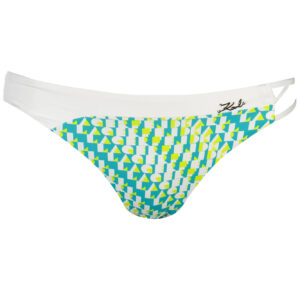 KARL LAGERFELD BEACHWEAR SWIMSUIT BOTTOM WOMEN GREEN